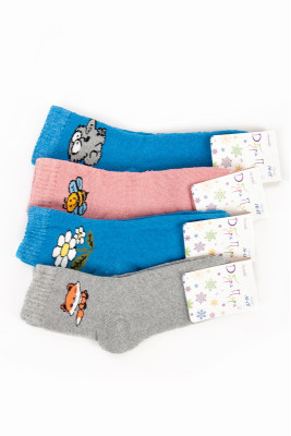 Шкарпетки для дівчинки махрові (зима)
